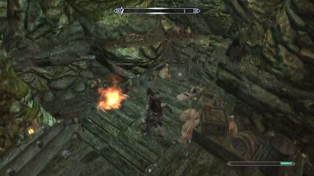 SKYRIM How To Kill Silver Hand Leader Commentary + Tutorial