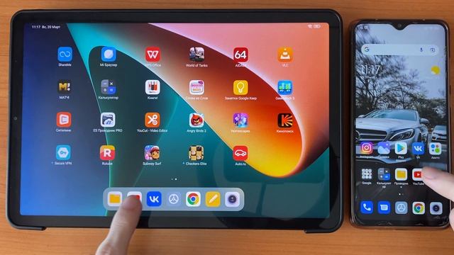 Redmi Note 8 pro VS Xiaomi Pad 5 - Кто быстрее?
