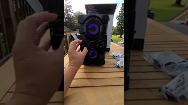 TENMIYA 60W Bluetooth Speakers Portable Wireless Speaker with Double Subwoofer Heavy Bass FM Radio