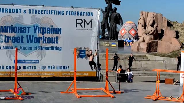 Freestyle - 2-ой уч. Михаил Греков (Чемпионат Украины по Street Workout 2016 ч.7)