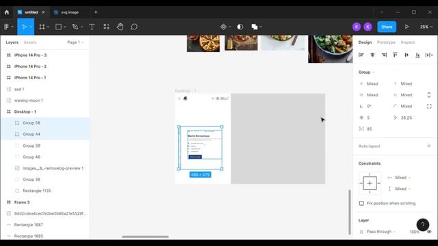 Figma Tutorial - Design a COOL Landing Section for Restaurant Website