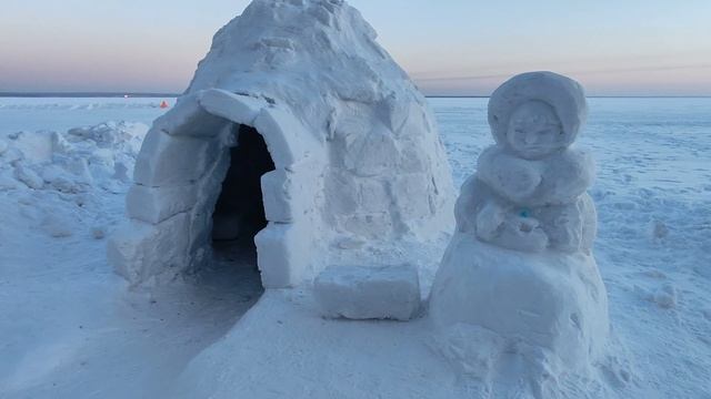 Фестиваль Иглу-2024 "Город эскимосов". Атмосферная традиция новосибирцев.