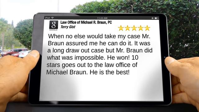 Michael Braun Law Marietta Impressive 5 Star Review by Terry Gist