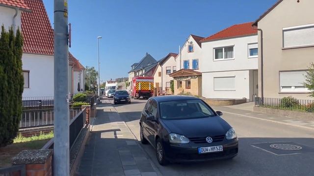 ALARMFAHRT MZF 3 FEUERWEHR HASSLOCH