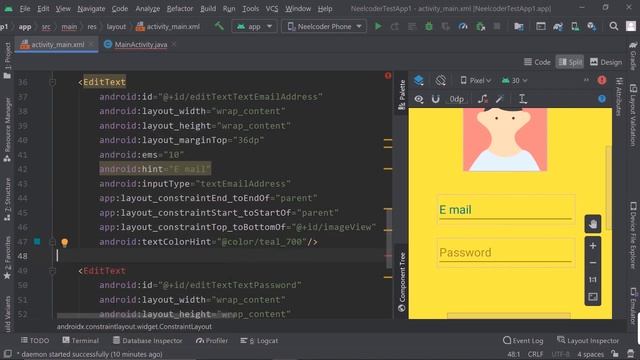 Basic Tutorial of Android Studio (All components in detail)