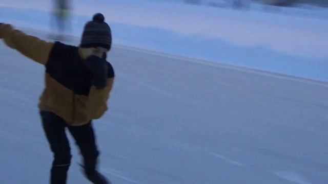 27 01 2024 Первенство Мурманской области по конькобежному спорту.  Расскатка.  г  Оленегорск