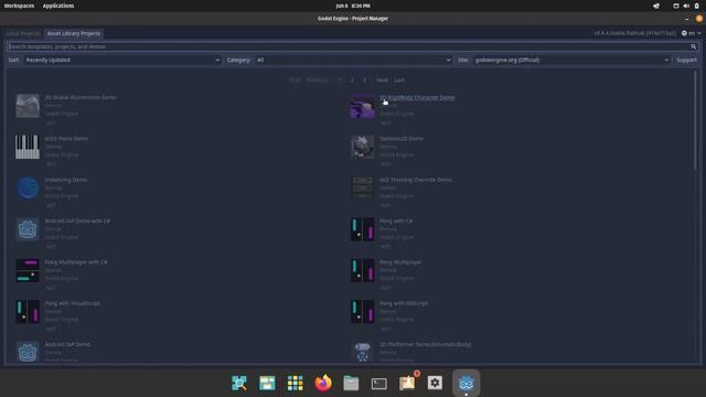 How to install Godot game engine on Pop!_OS 22.04