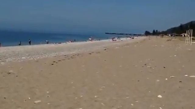 Старая Гагра пляж