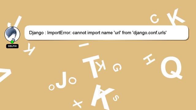 Django : ImportError: cannot import name url from django.conf.urls after upgrading to Django 4.