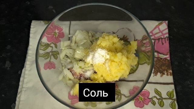 Воздушные пирожки с мясом и картошкой в духовке. Очень простой и быстрый рецепт.
