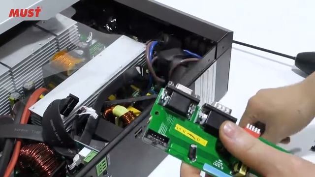 Must Solar Inverter Parallel card installation