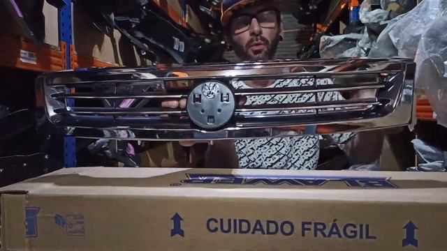Grade Dianteira Cromada Fiat Palio serve de 2004 à 2015 - Review Semanal