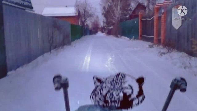 Покатушки Тофалар, первый снег.