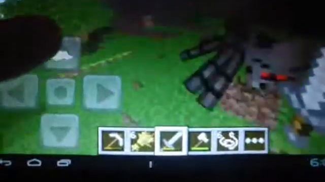 Minecraft Pocket Edition v0.5.0 Gameplay