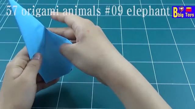 animals origami collection - meadow animals - giraffe elephant lion zebra