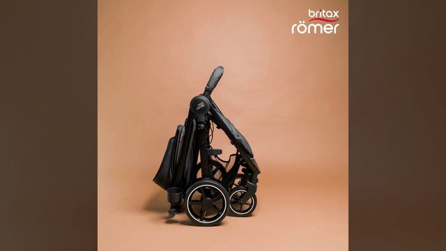 Britax Roemer B-AGILE M: сложение коляски