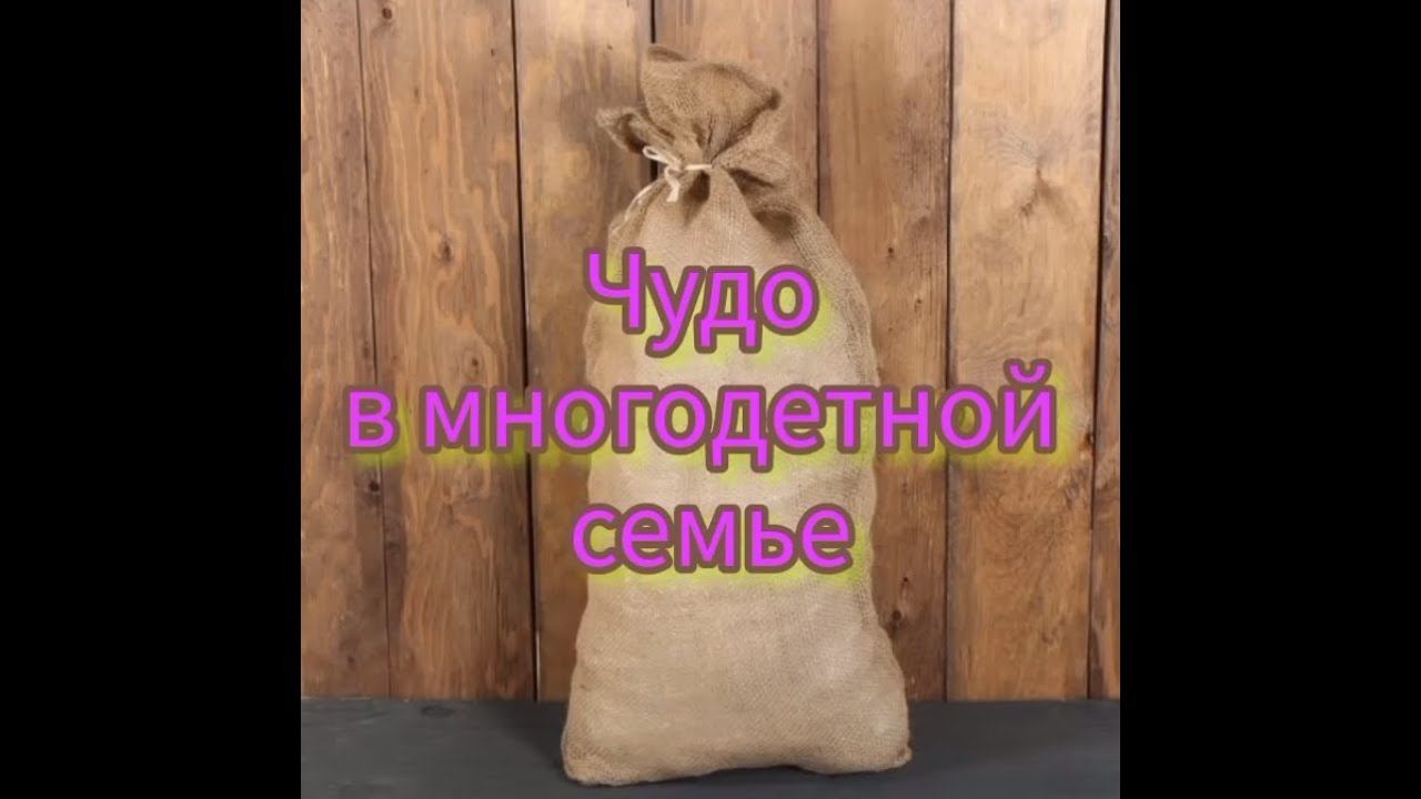 Чудо в многодетной семье