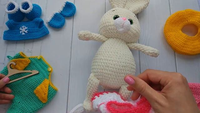 Мастер-класс _Зайчик Хулиганчик": обзор игрушки амигуруми