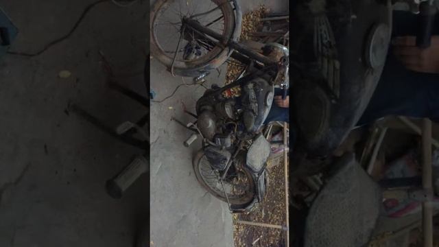 Ковровец к125 оживление после 60 лет спячки (Узбекистан).
