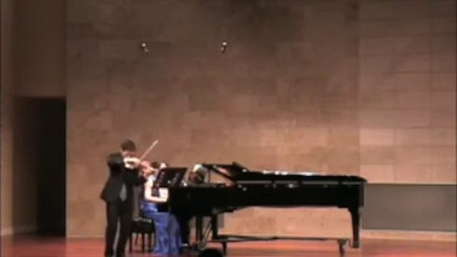 Beethoven Sonata for Piano and Violin Number 5 -- part 1