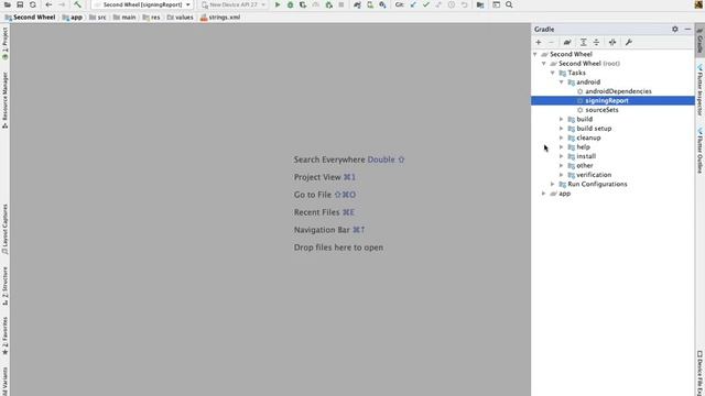 How to generate SHA1 SHA-256 MD5 Keys in android studio | easy way to generates SHA1 keys