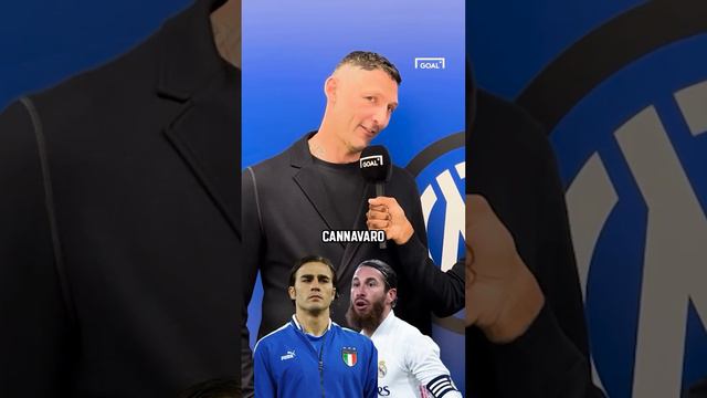 Marco Materazzi plays football winner stays on with some legendary defenders   @inter #football #soc
