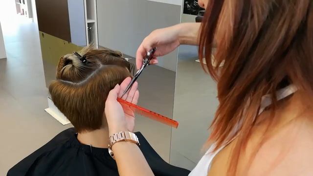PIXIE HAIRCUT - tutorial by SANJA KARASMAN