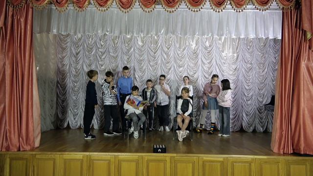 Младшая группа подготовила театральную миниатюру «Письмо» к 9 мая. Сценарий Андреева С.