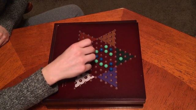 Professional Chinese Checkers Championship Game