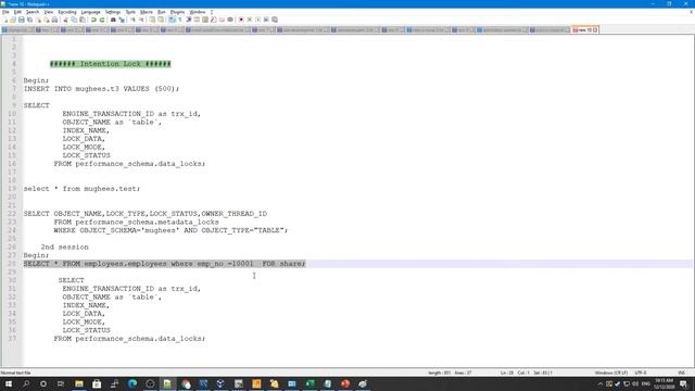 22 - Intention Locks  | InnoDB Locking | MySQL DBA Tutorial | MySQL 8 DBA Tutorial