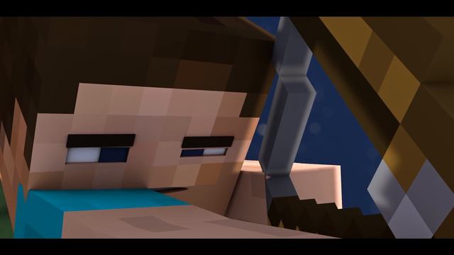 Steve and Alex VS Iron Golem (Minecraft Animation)