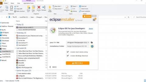 How to download and install Eclipse for Java on Window 10 | Lecture # 2 | Coding With Nida