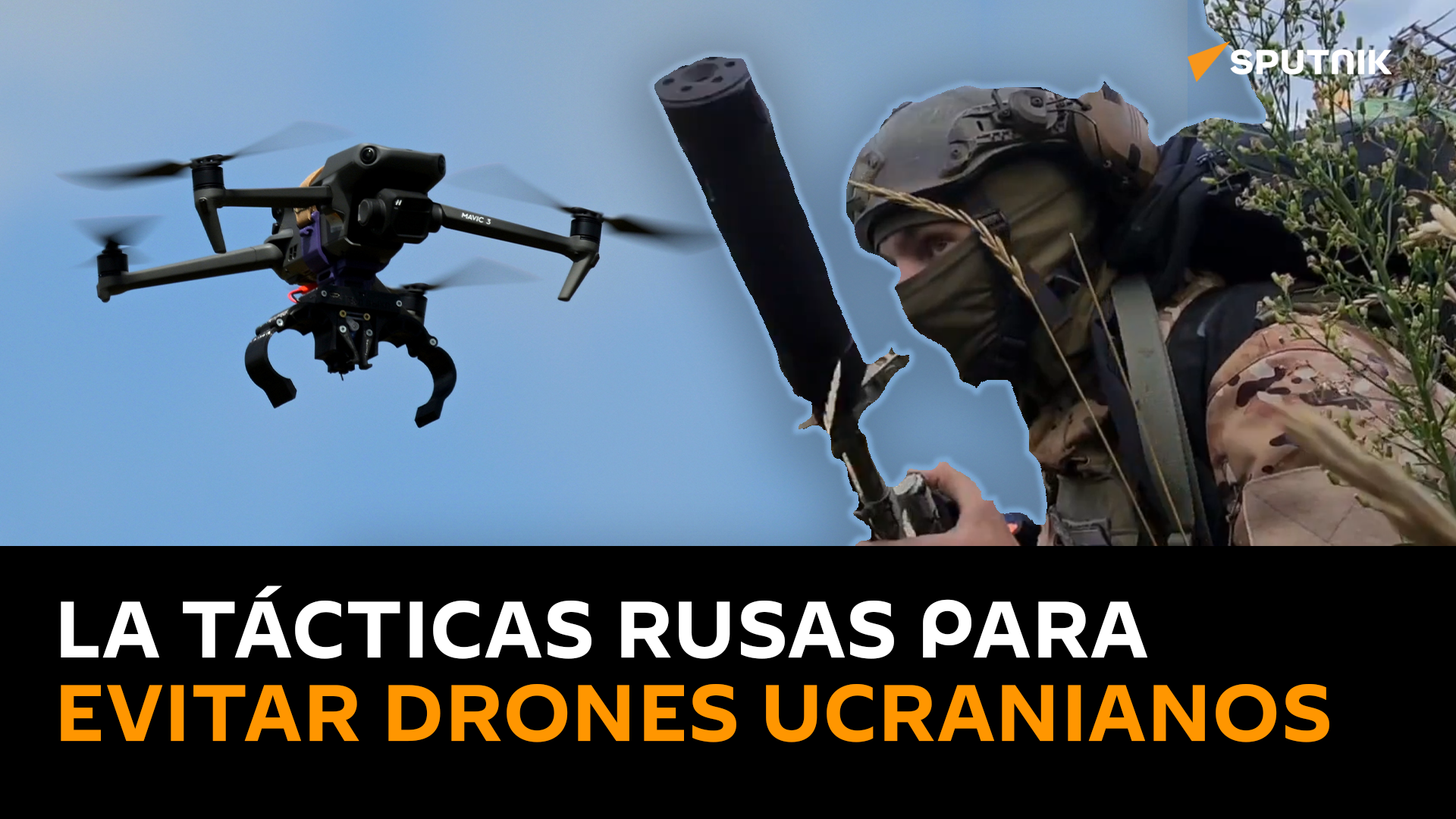 La táctica de las tropas rusas para evitar drones ucranianos