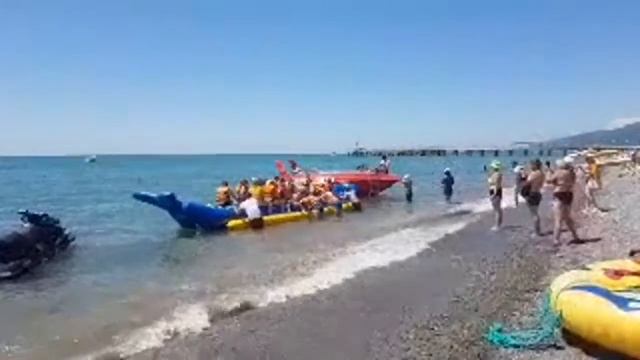 Пляж Лазарквский?ЛАЗАРЕВСКОЕ СЕГОДНЯ?СОЧИ.