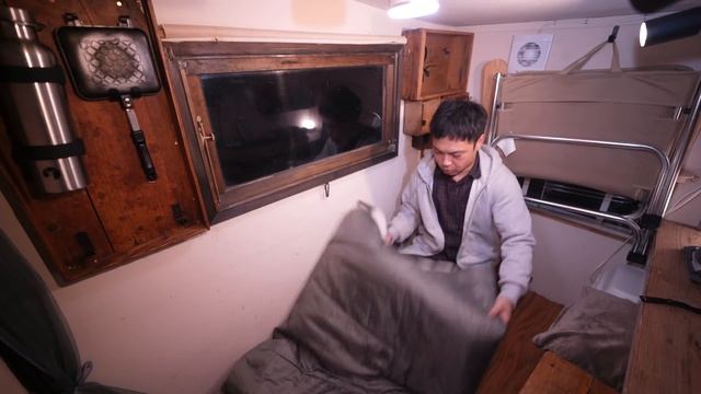 【雨の車中泊】小雨の中、池のほとりで車中泊。標高1300mで味噌ラーメン｜DIY軽トラックキャンピングカー｜Car Camping128