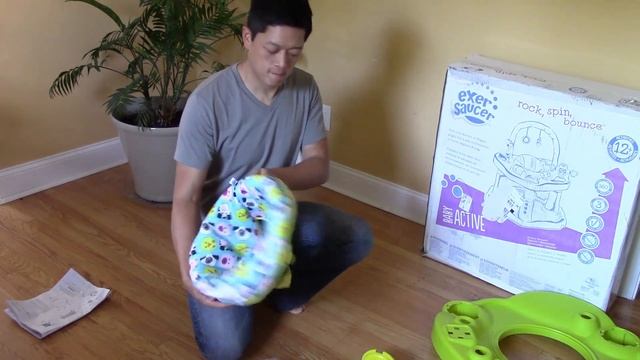 Evenflo ExerSaucer Bouncing Barnyard Saucer - Unboxing & Assembly