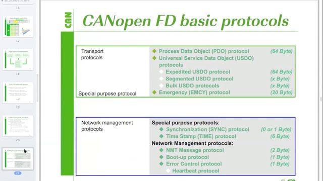 CANopen FD – status and future webinar 2020-05-19