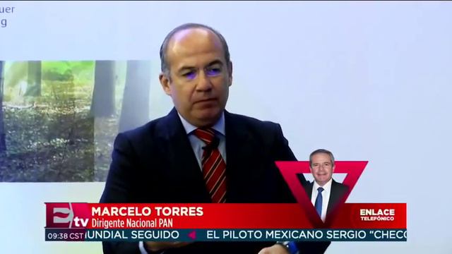 "El PAN le dio todo a Felipe Calderón": Marcelo Torres