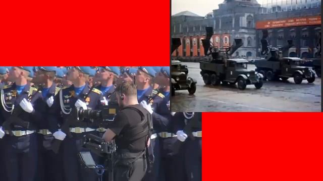 Парад 75 лет ПОБЕДЫ! Точно в день 1-го парада 24 июня 1945!