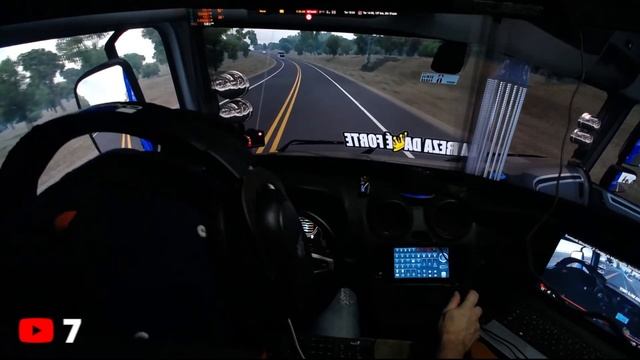Eurotruck Simulator 2- Cargas da Madrugada  Simulador real #gopro