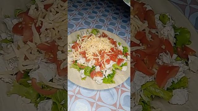 Салат "Цезарь"