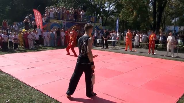 Показательное выступление Броварской школы ушу