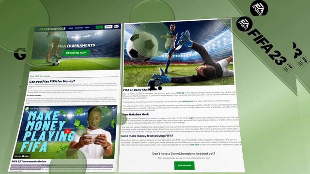 How to make real cash playing fifa 23 online