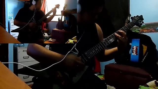 Death Lack of Comprehension Cover Guitar - Damn (With Solos)