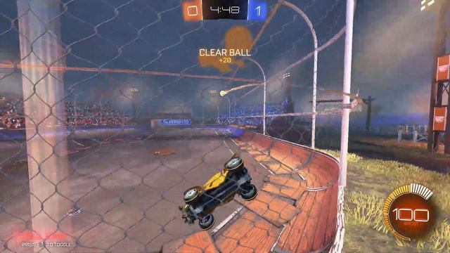 Rocket League, but you can't boost