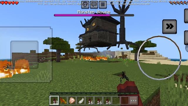 дом монстр охотиться на нас монстр против люди угар ибезумие Minecraft