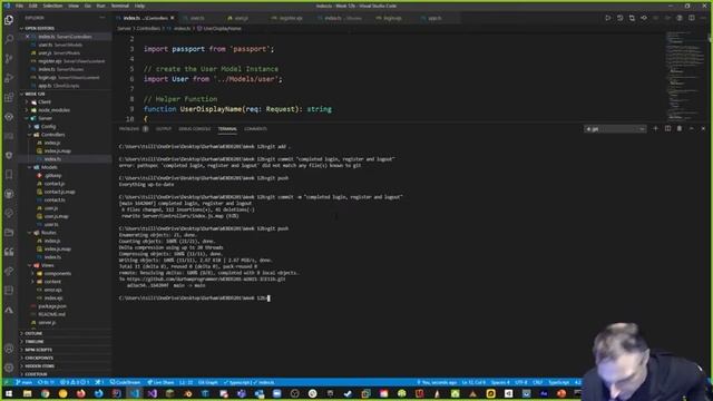 WEBD6201 - W2021 - Week 12 - Part 2 - User Registration and Login