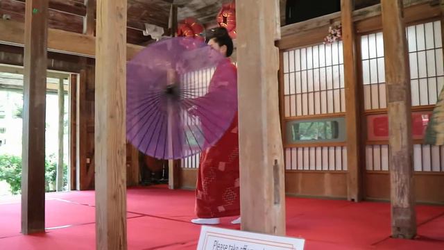 Traditional Okinawan dance being performed at Ryukyu Village, Okinawa
