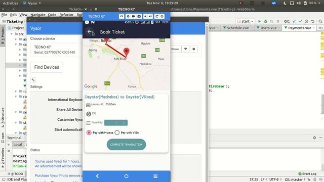 Android Lipa Na Mpesa STK Push Integration with VueJs