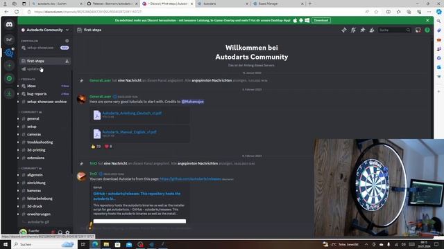 Autodarts Desktop / Autodarts-Gif / Autodarts-Caller Einstellungen und Einrichtung